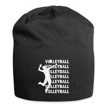 volleyball volleyball volleyball - Jersey Beanie - black - Front