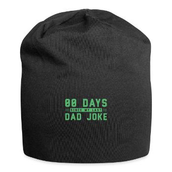 Jokes Daddy Joke Dad Joke Funny Dad - Jersey Beanie - black - Front