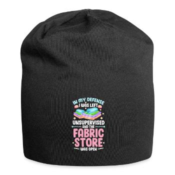 sew - Jersey Beanie - black - Front