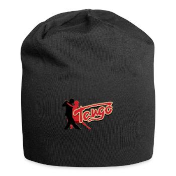Tango, danseurs de tango - Bonnet en jersey - noir - Devant