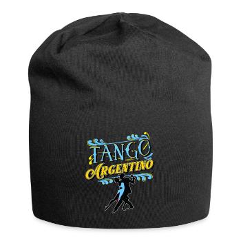 Tango, danseurs de tango - Bonnet en jersey - noir - Devant
