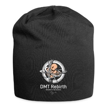 Psychedelische DMT-Reise - Jersey-Beanie - Schwarz - Vorne