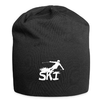 Ski ski - Bonnet en jersey - noir - Devant