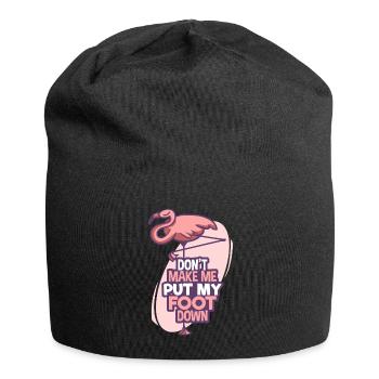 Flamingo - Bonnet en jersey - noir - Devant
