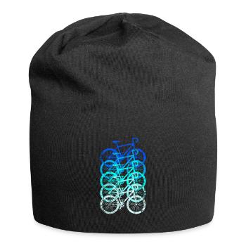 Fahrrad - Jersey-Beanie - Schwarz - Vorne