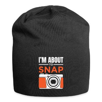 photographer - Jersey Beanie - black - Front