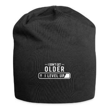 Zocken - Jersey-Beanie - Schwarz - Vorne