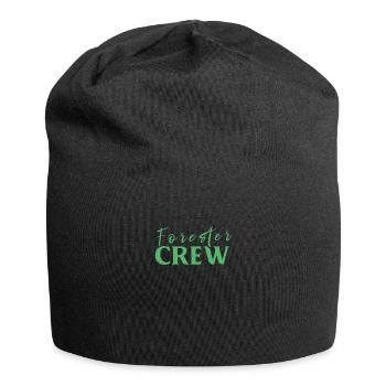 Forstwirtschaft Förster Försterin Försterei Forst - Jersey-Beanie - Schwarz - Vorne