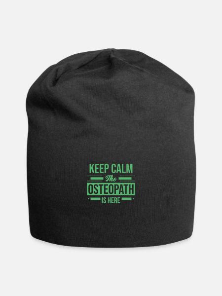 Practice osteopath osteopath osteopathy team - Jersey Beanie - black