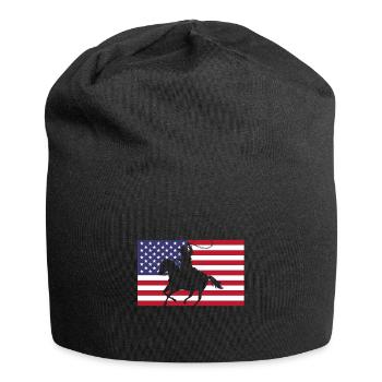 Cowboy USA - Jersey Beanie - black - Front