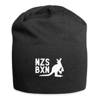 NZS BXN - Nazis boxen - Jersey-Beanie - Schwarz - Vorne
