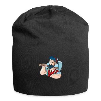 lumberjack - Jersey Beanie - black - Front