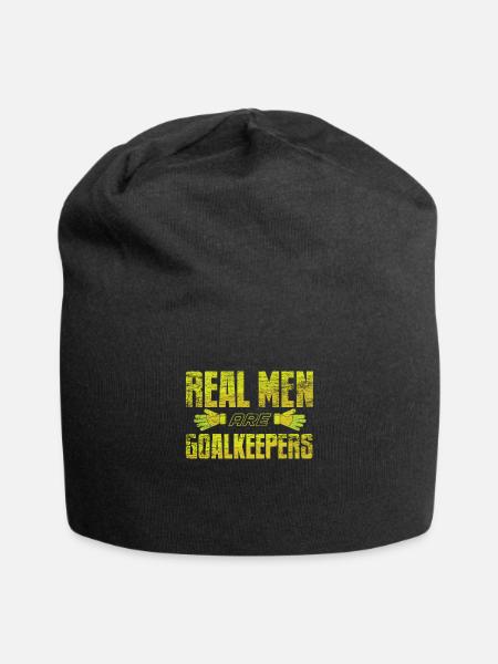 goalkeeper - Jersey Beanie - black