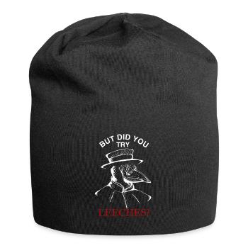 Plague Doctor Plague Doctor Black Dead Leech - Jersey Beanie - black - Front