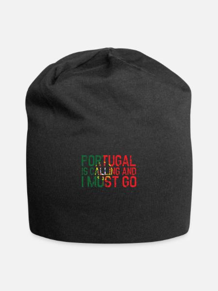 Portugal - Jersey Beanie - black