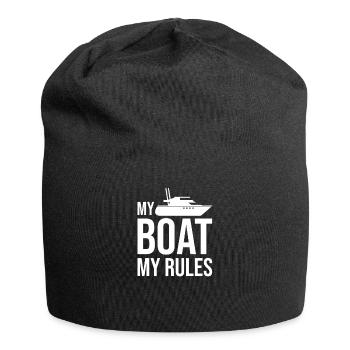 kapitän - Jersey-Beanie - Schwarz - Vorne