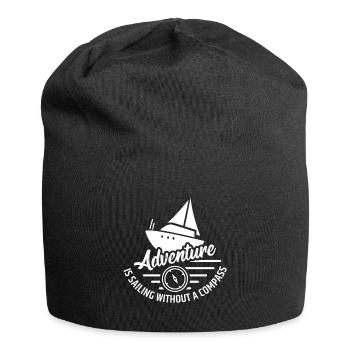 Segeln - Jersey-Beanie - Schwarz - Vorne