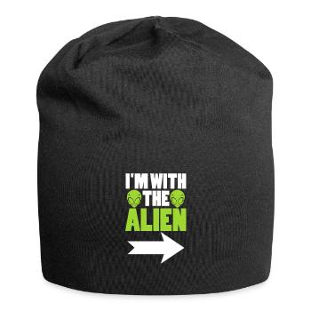 Extraterrestre - Bonnet en jersey - noir - Devant