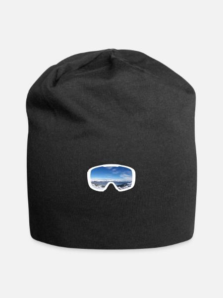 Masques de ski Alp Panorama - Bonnet en jersey - noir