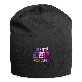 Liberté Égalité FCK AFD Shirt - Jersey-Beanie - Schwarz - Vorne