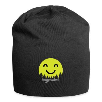 Kanu - Jersey-Beanie - Schwarz - Vorne