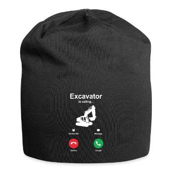 Excavator - Jersey Beanie - black - Front