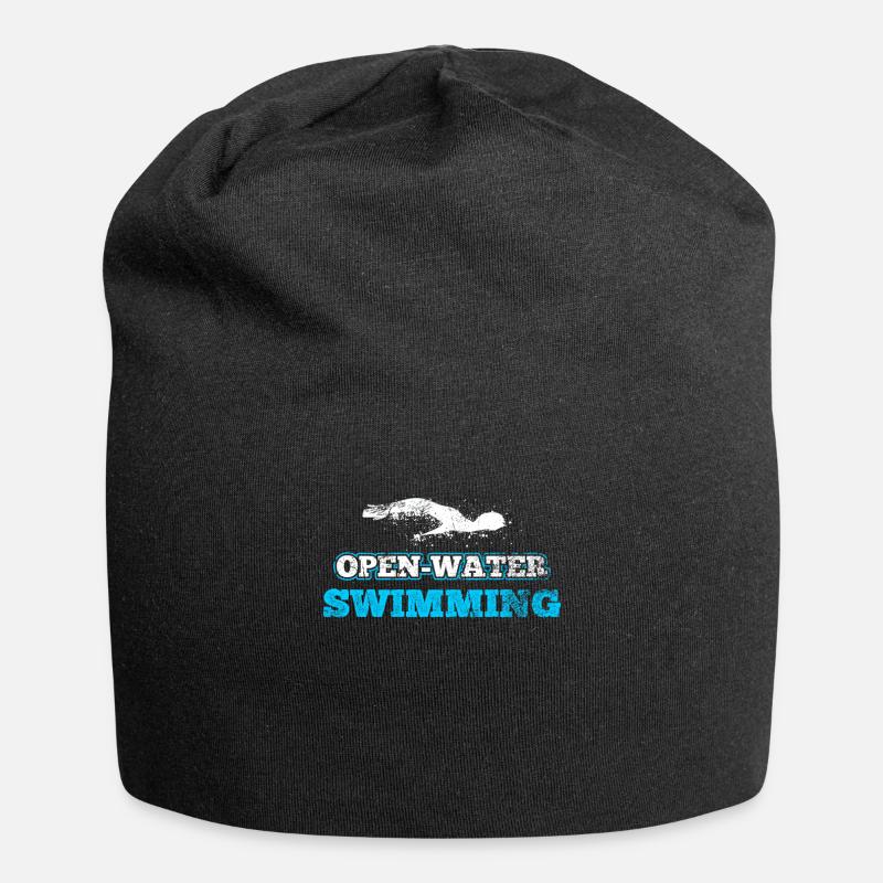 swim - Jersey Beanie - black