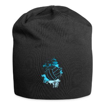 Retro Volleyballspieler Volleyball - Jersey-Beanie - Schwarz - Vorne