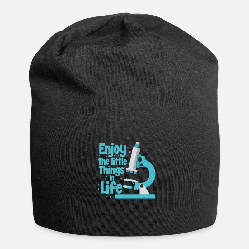 la biologie - Bonnet en jersey - noir