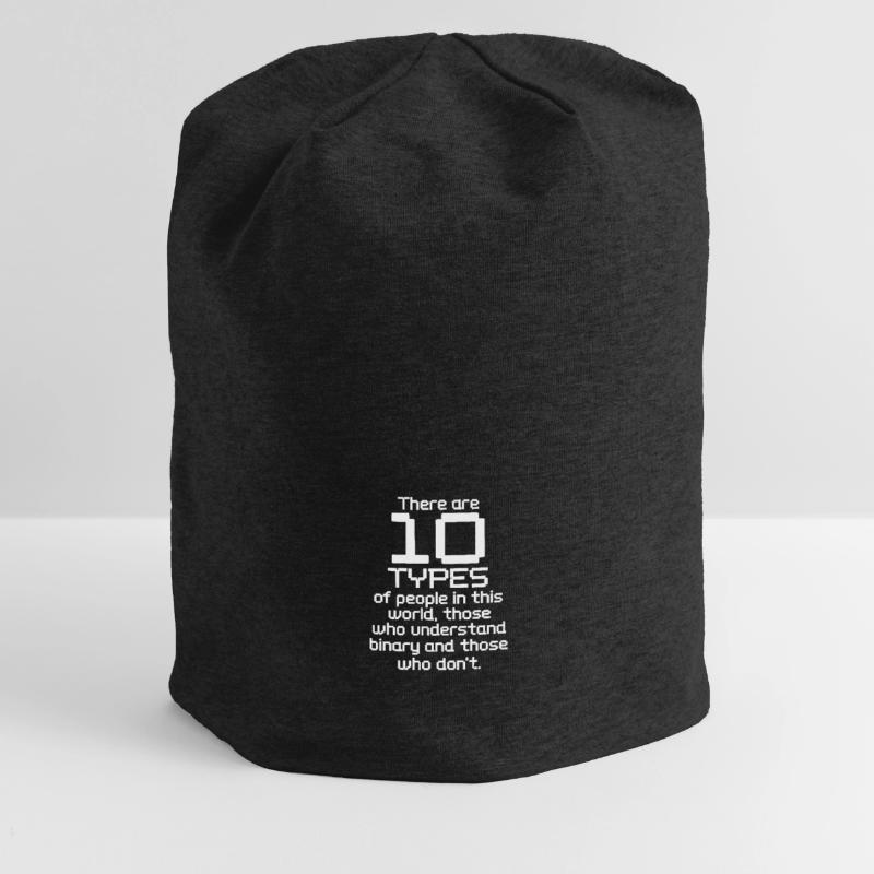 Binär Code Programmierer Computer Nerd Geschenk Jersey-Beanie