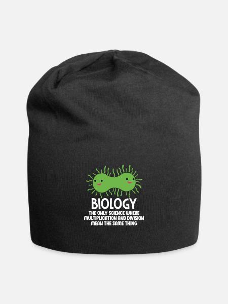 la biologie - Bonnet en jersey - noir