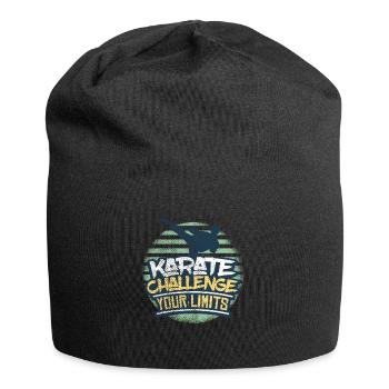 Karaté - Bonnet en jersey - noir - Devant