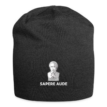 Sapere Aude Philosophie Immanuel Kant für Philosop - Jersey-Beanie - Anthrazit - Vorne