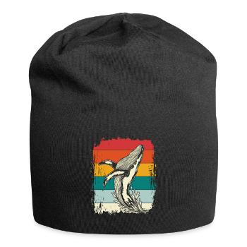 killer whale - Jersey Beanie - black - Front