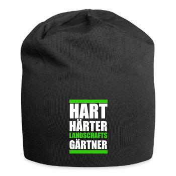 Garten - Jersey-Beanie - Schwarz - Vorne