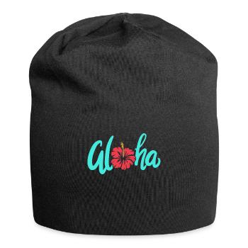 Aloha - Bonnet en jersey - noir - Devant