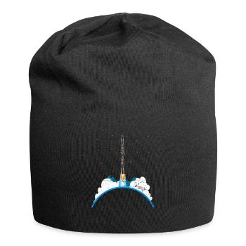 Fusée clarinette - Bonnet en jersey - noir - Devant