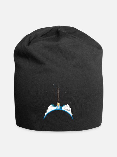 Fusée clarinette - Bonnet en jersey - noir
