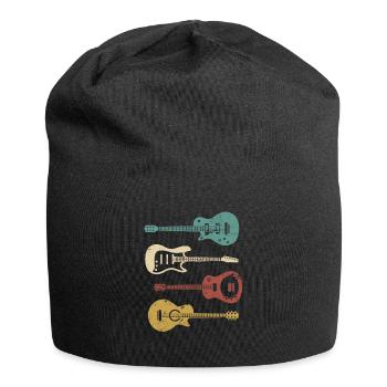 Guitariste guitariste - Bonnet en jersey - noir - Devant