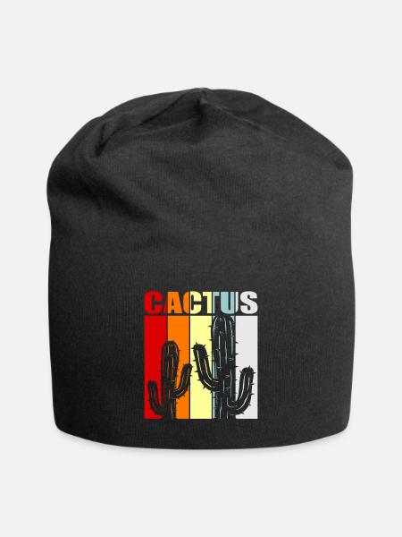 cactus - Jersey Beanie - black