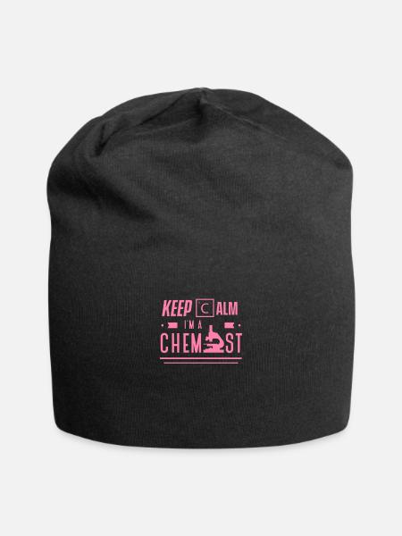 Chemielehrerin Chemiker Chemie Chemikerin Team - Jersey-Beanie - Schwarz