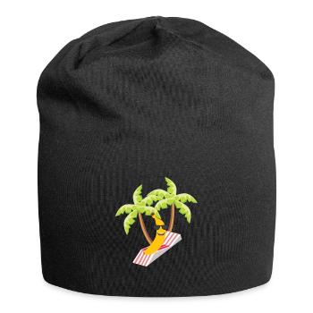 banana - Jersey Beanie - black - Front