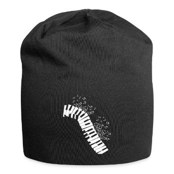 Piano musique classique - Bonnet en jersey - noir - Devant