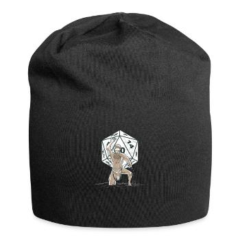 RPG Pen and Paper RPG GAMER cube Dice Dieu - Bonnet en jersey - noir - Devant