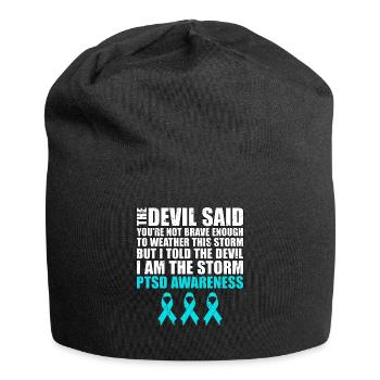 PTSD Awareness - Jersey Beanie - black - Front