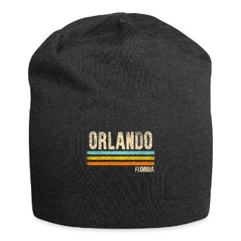 Orlando Florida - Jersey Beanie - charcoal grey - Front