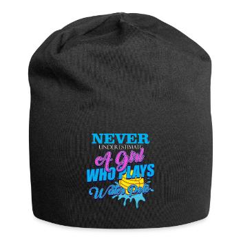 Water polo - Bonnet en jersey - noir - Devant
