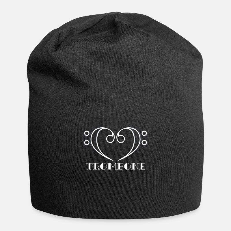 Trombone - Bonnet en jersey - noir