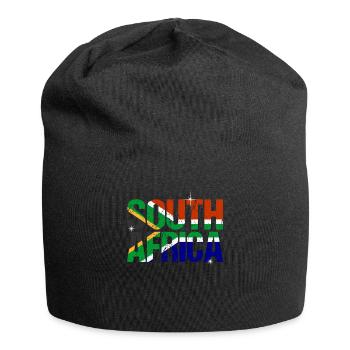 Afrique du sud - Bonnet en jersey - noir - Devant