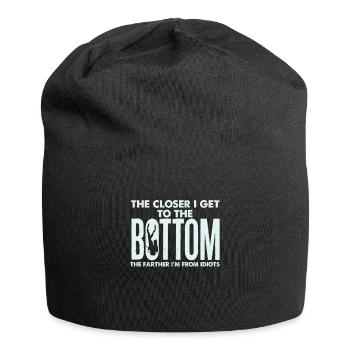 Taucher Tauchen - Jersey-Beanie - Schwarz - Vorne